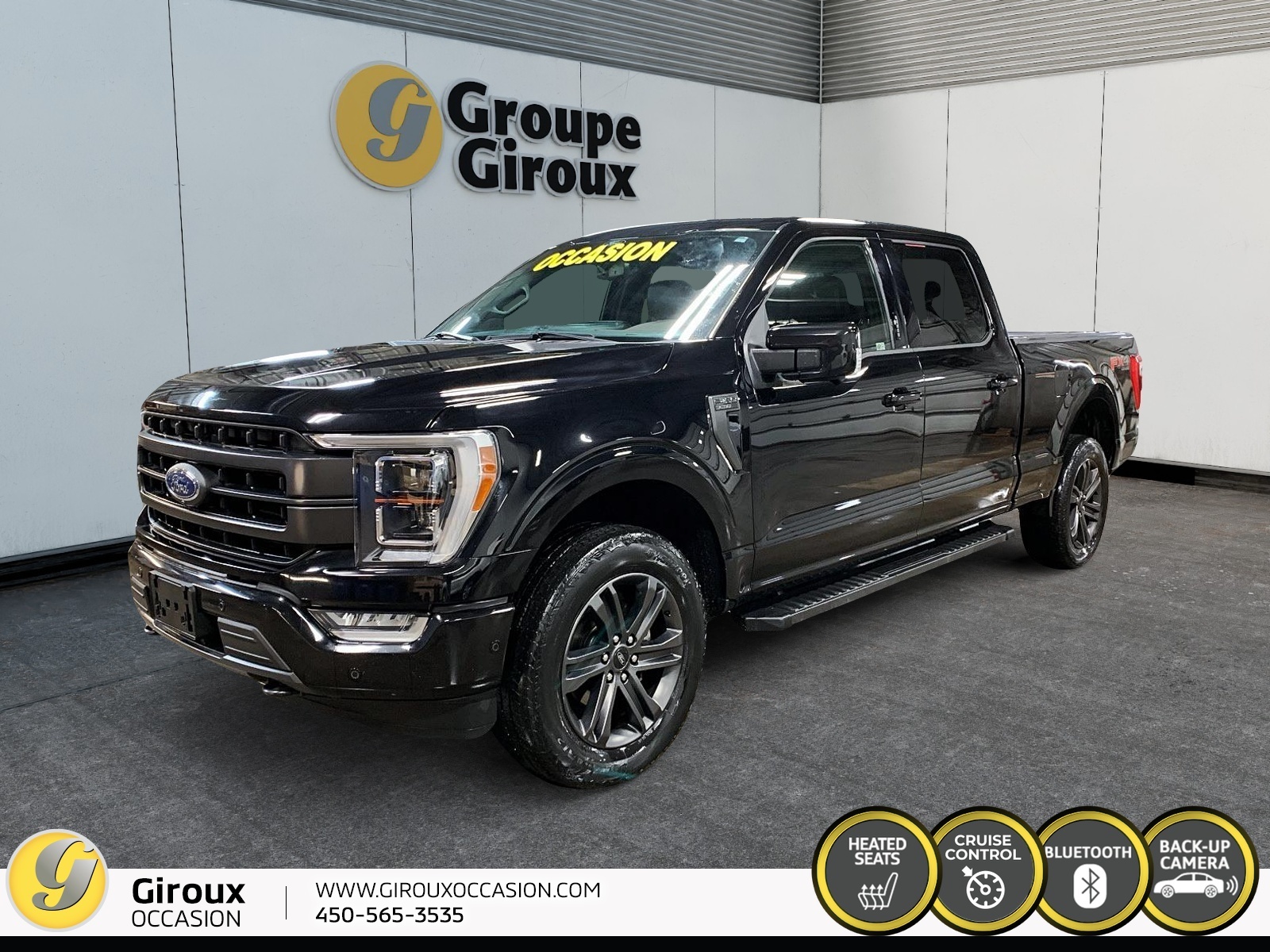 2022 Ford F-150 LARIAT cabine SuperCrew 4RM caisse de 6,5 pi