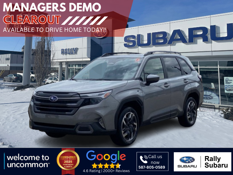 2025 Subaru Forester Limited  - Navigation -  Leather Seats