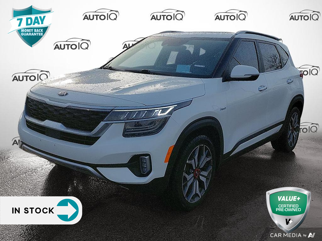 2021 Kia Seltos SX Turbo - LOADED, LEATHER, HEADS UP DISPLAY
