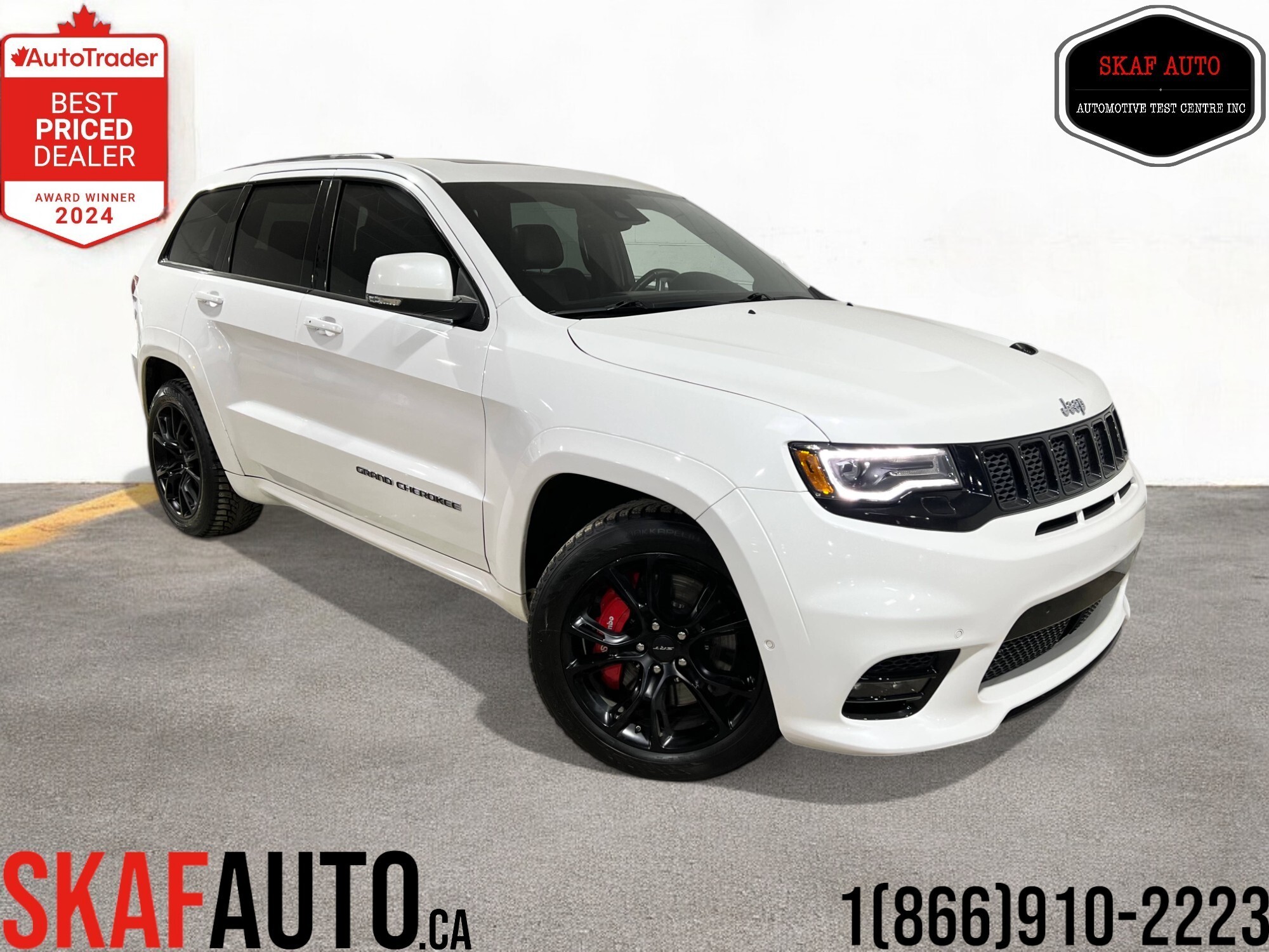 2017 Jeep Grand Cherokee SRT! 6.4L HEMI! ONE OWNER! ALBERTA VEHICLE!