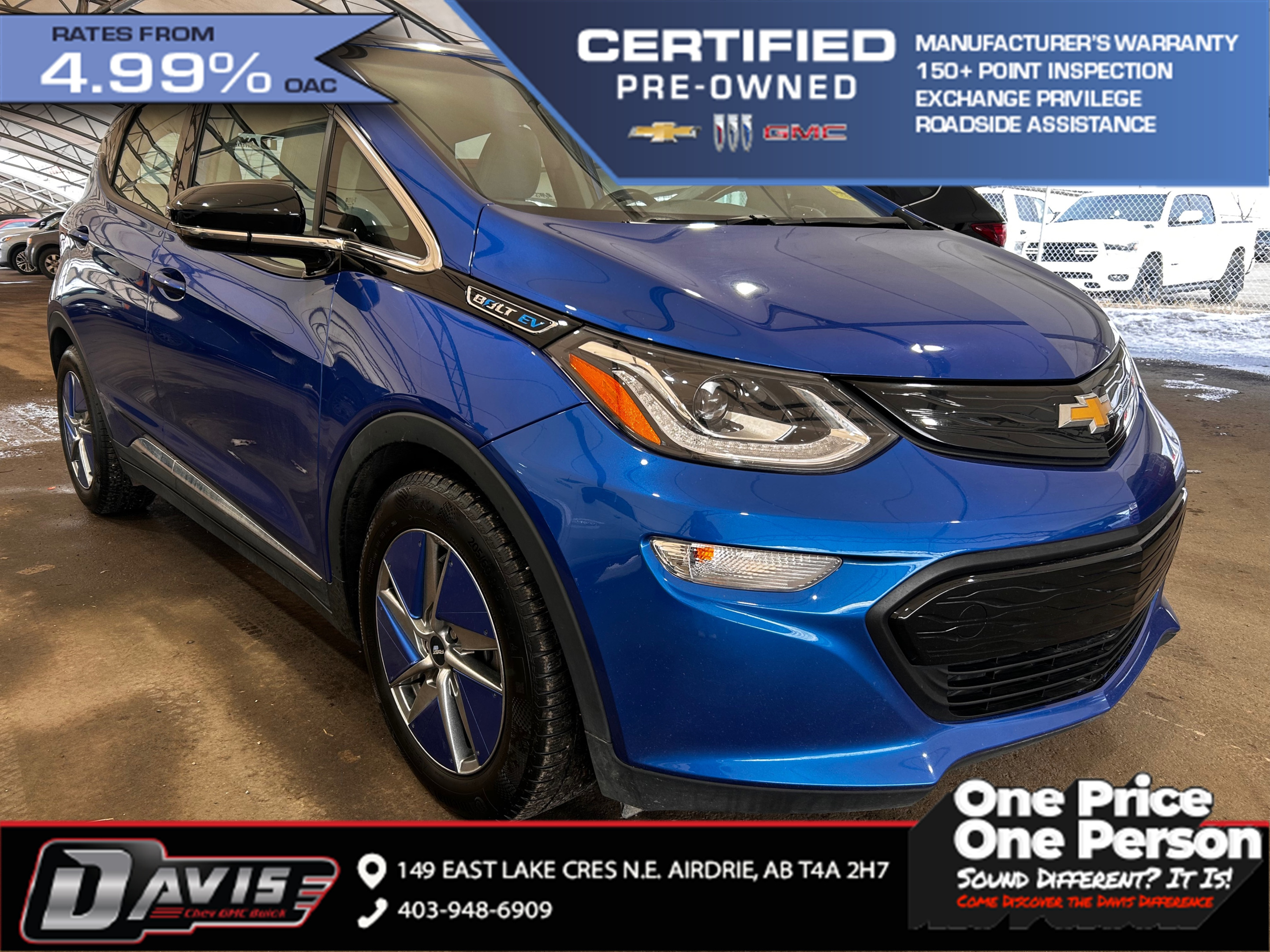 2020 Chevrolet Bolt EV LT COMFORT & CONVENIENCE PKG | HEATED STEERING WHE