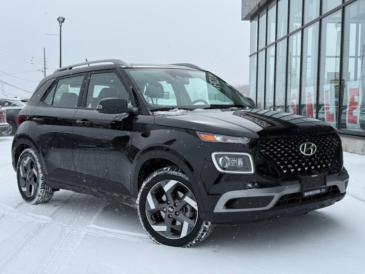 2025 Hyundai Venue Ultimate w/Black Interior (IVT) HTD Seats, Remote 