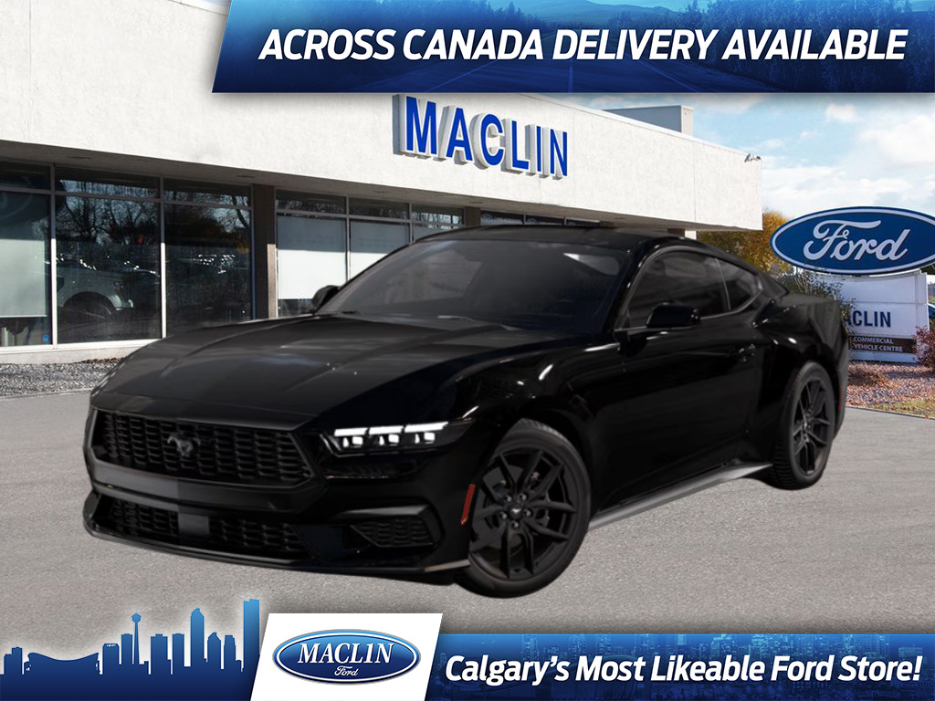 2025 Ford Mustang ECOBOOST COUPE | NITE PONY PKG | BACKUP CAM 