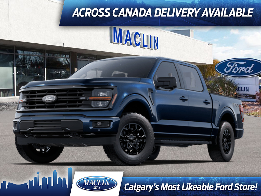 2025 Ford F-150 XLT | BLACK APP PKG | TOW PKG | FX4 PKG | BED PKG 