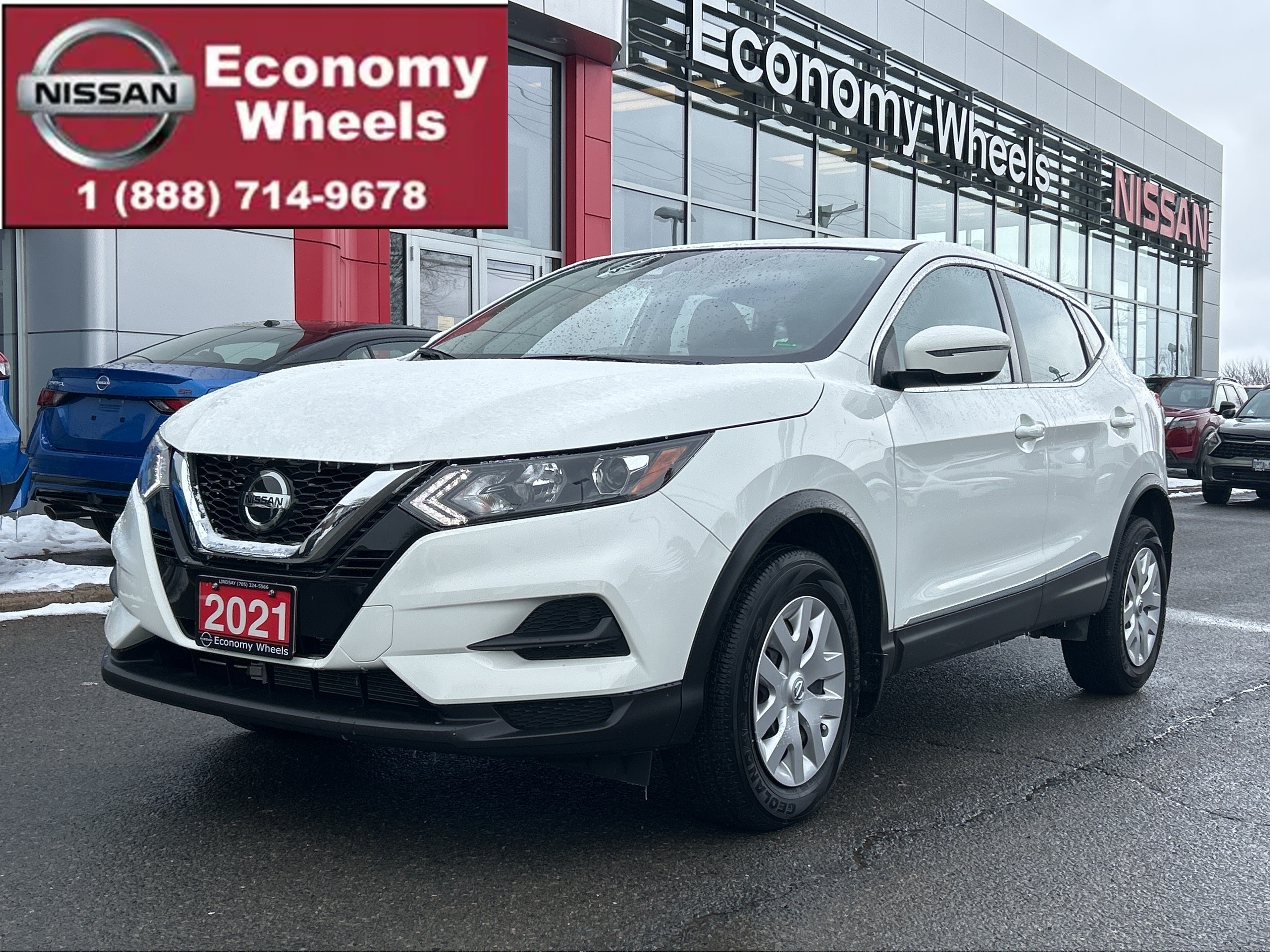 2021 Nissan Qashqai S MANUAL w/HtdSeats/RearCam/CarPlay/AutoHighBeam