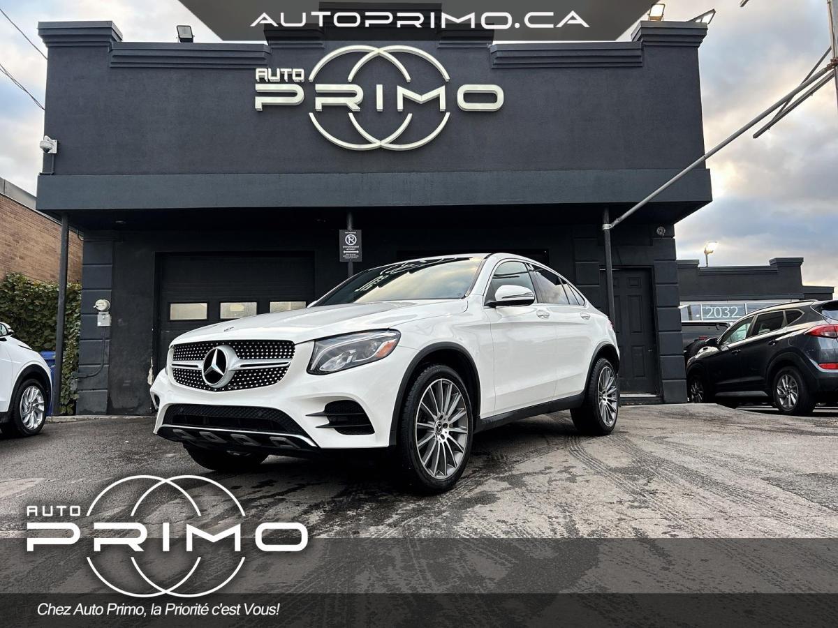 2019 Mercedes-Benz GLC GLC300 Coupe AWD Cuir Rouge Toit Nav Cam Bluetooth