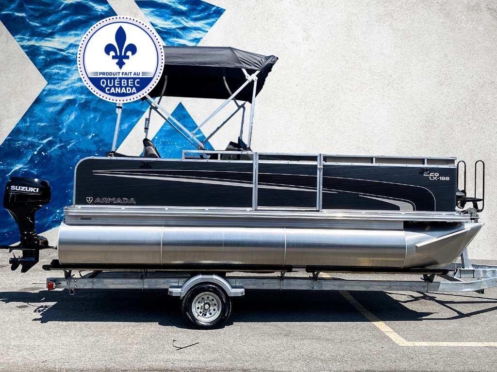 2023 Armada Enterprises Ponton Eco ELX-188 Moteur 50 HP Suzuki inclus JYS 