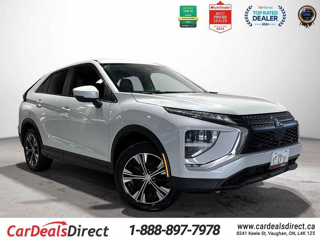 2022 Mitsubishi Eclipse Cross ES-AWD/Back Up Cam/Bluetooth/Heated Seats/Clean Ca