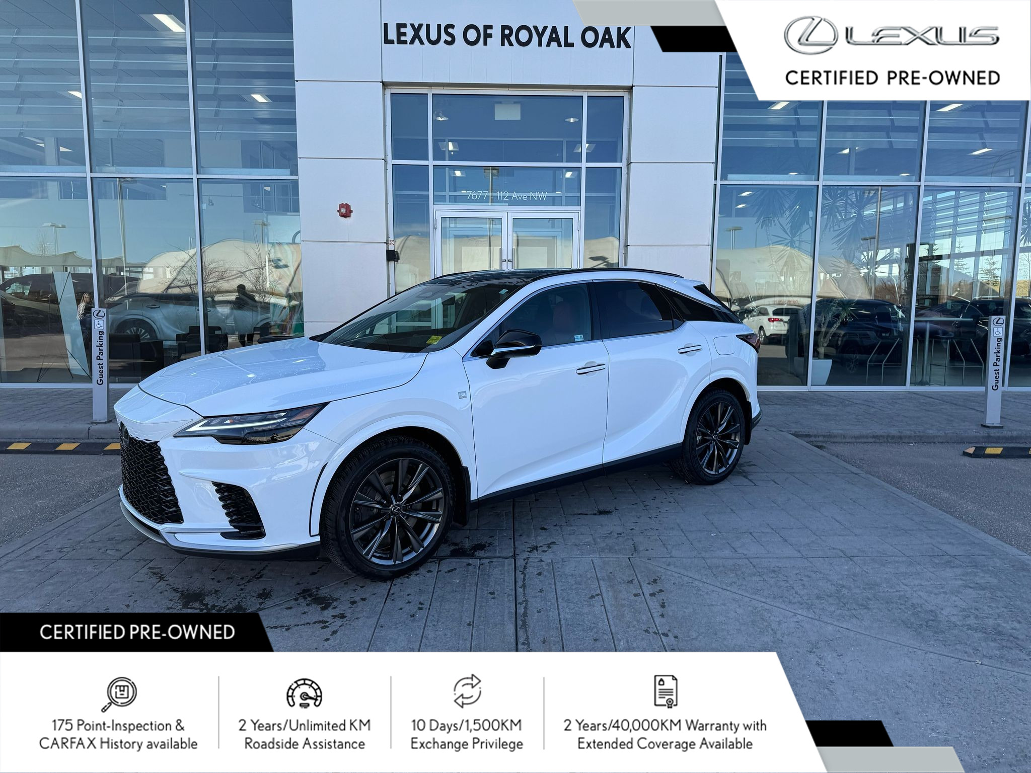 2024 Lexus RX 350 F SPORT SERIES 2 / ZERO ACCIDENTS / HEADS UP DISPL
