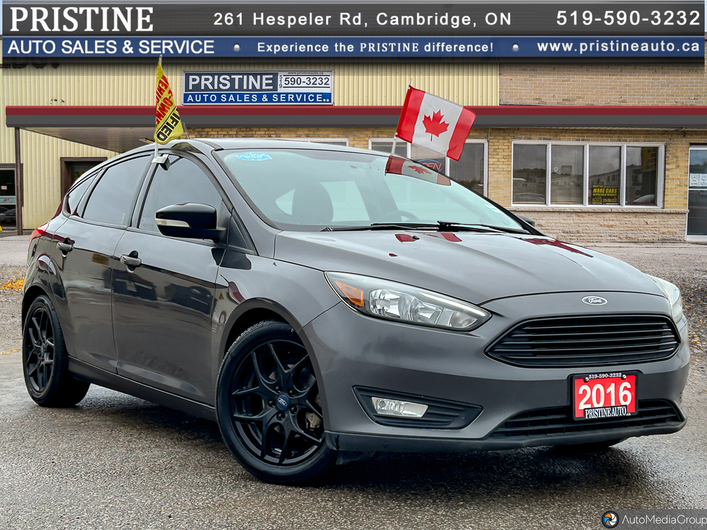 2016 Ford Focus SE Bluetooth Rev. Cam Rem Strt. Heated Wheel Leath