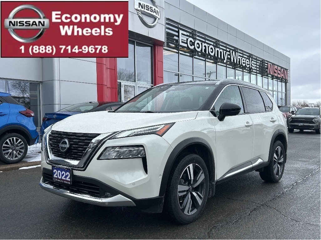 2022 Nissan Rogue Platinum w/HdsUpDisplay/WirelessCharge/Lther