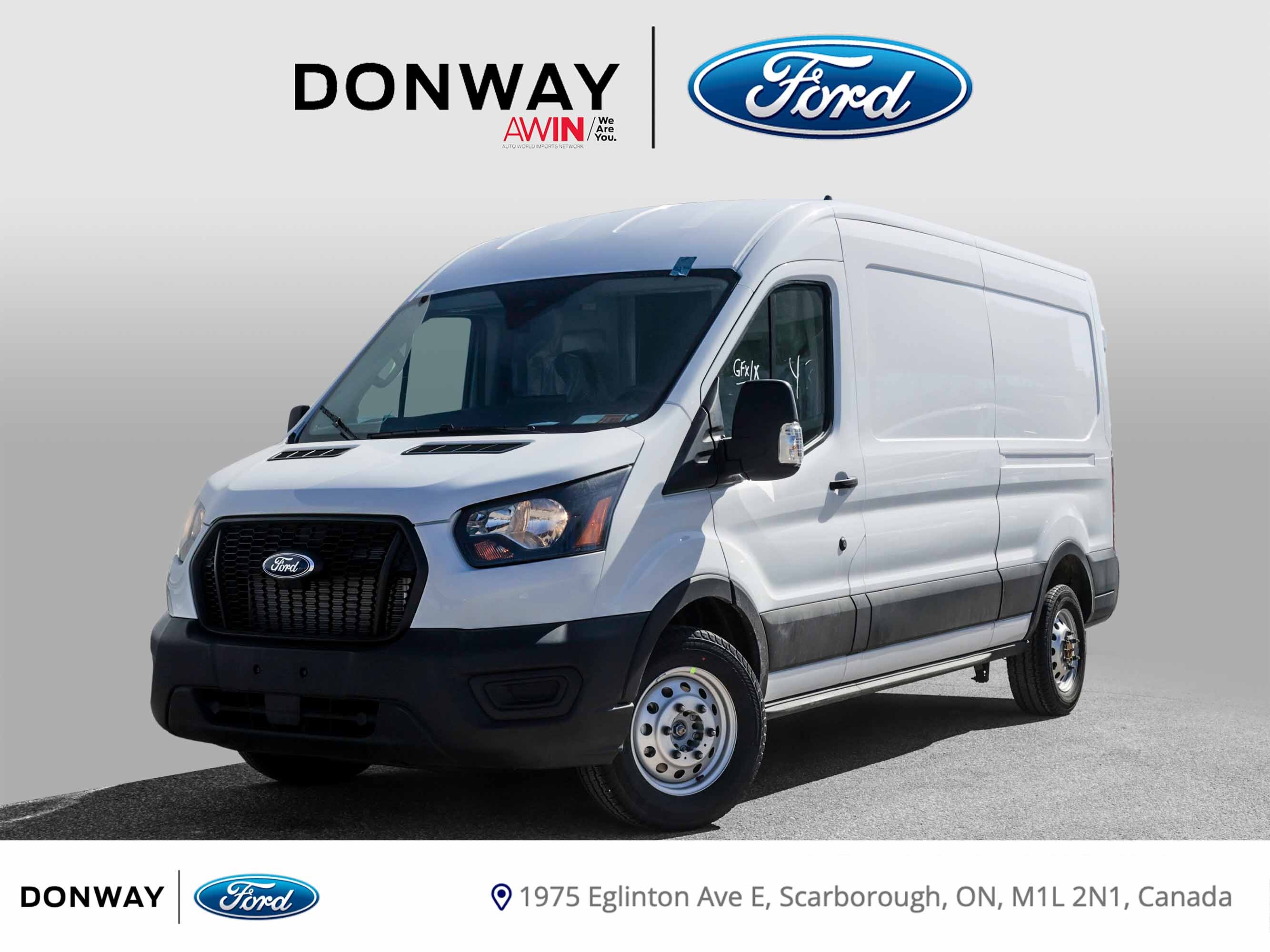 2025 Ford Transit Cargo Van T-250 Medium Roof AWD Shelving Partition SPECIAL
