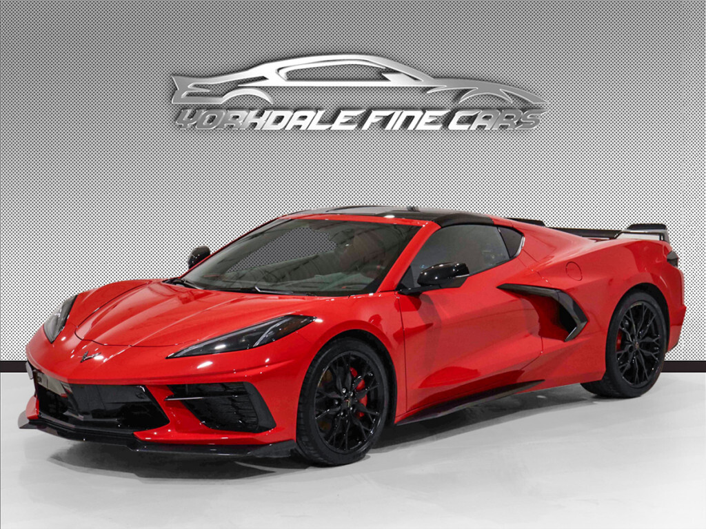 2023 Chevrolet Corvette Stingray w 3LT / Z51 Package / Red Int *RARE* / Bo