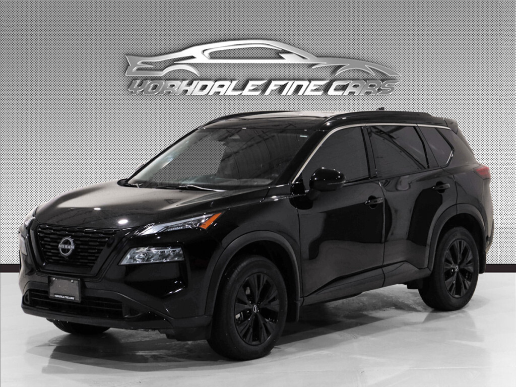 2023 Nissan Rogue SV Midnight Edition / AWD / Leather Int / CarPlay 
