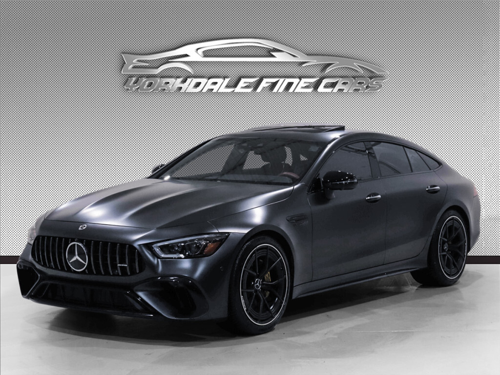 2023 Mercedes-Benz AMG GT AMG GT63 S / Manufaktur Matte Black / Exclusive Re