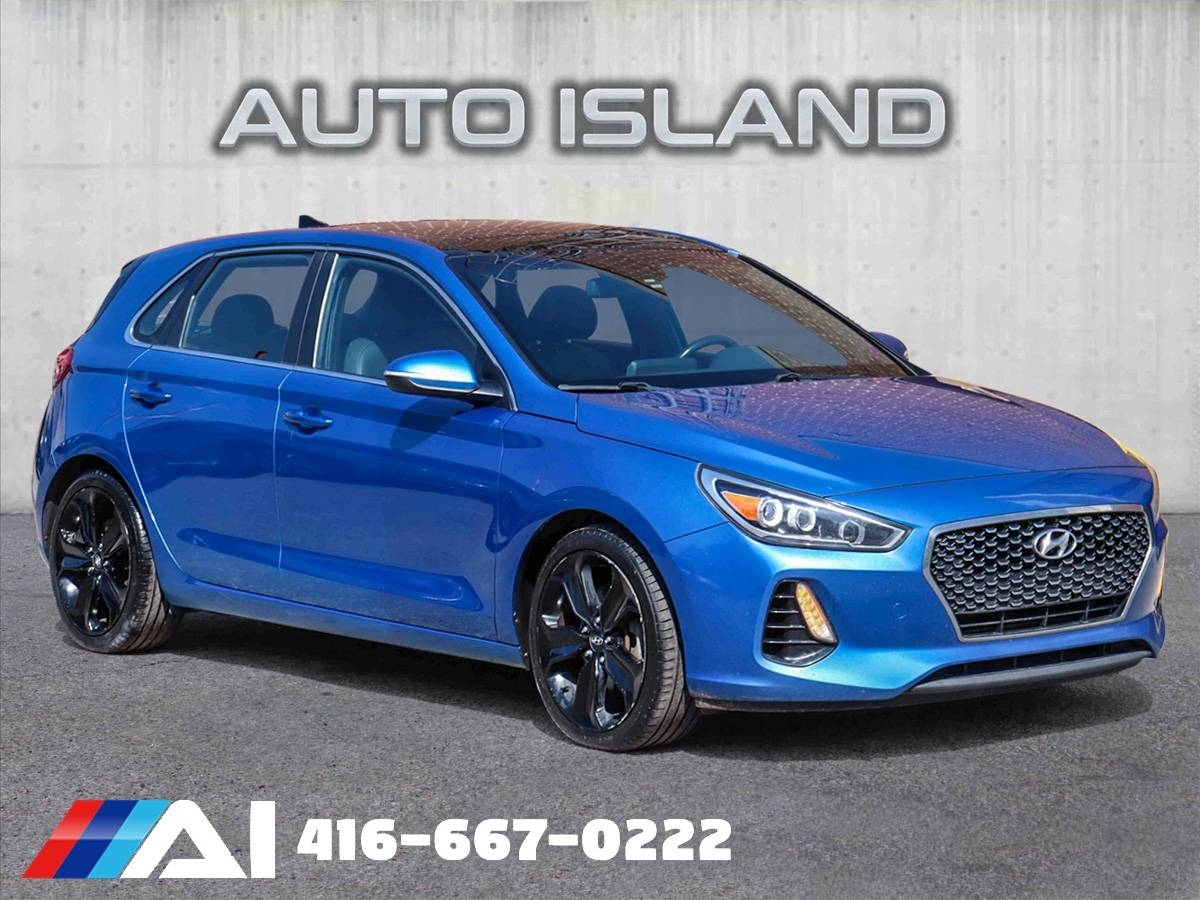 2018 Hyundai Elantra GT SR TURBO -One Owner-Rev Cam-Leather-Pano Sunroof-B
