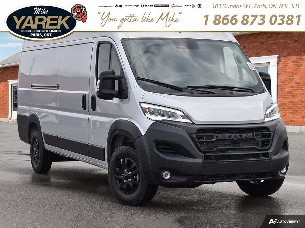2025 Ram ProMaster 3500 3500 HIGH ROOF. EXTENDED. PERFECT TRADES UNIT!! 