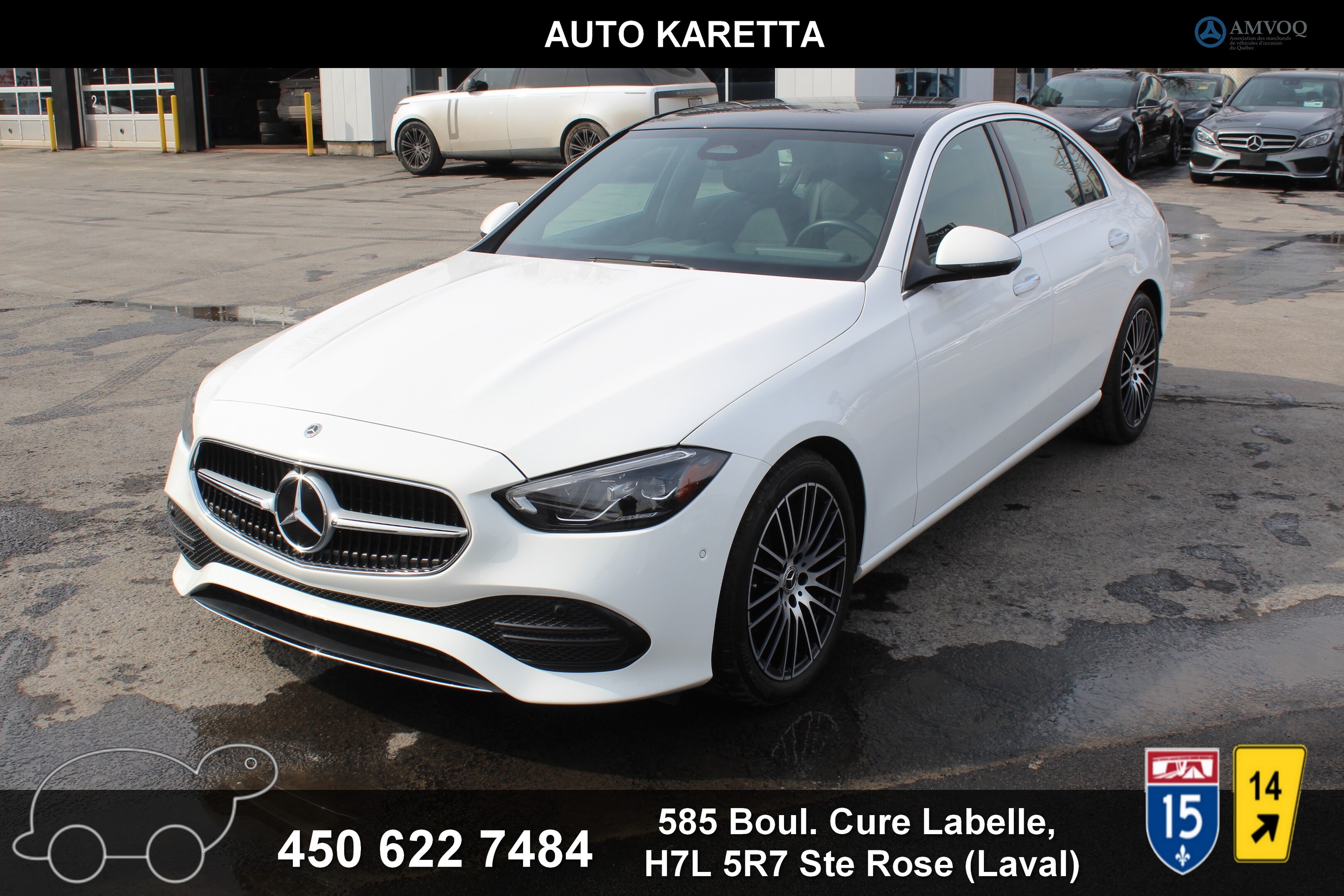 2023 Mercedes-Benz C-Class C300 4MATIC/PANORAMIC/NAVI/CAM 360/CLEAN CARFAX 