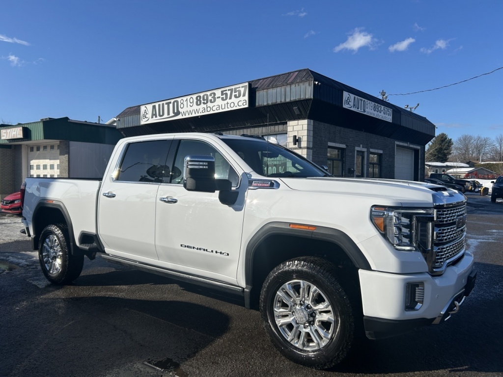 2022 GMC SIERRA 2500HD 2500 Duramax 6.6 L Diesel 4x4 Crew Cab Leather Sun