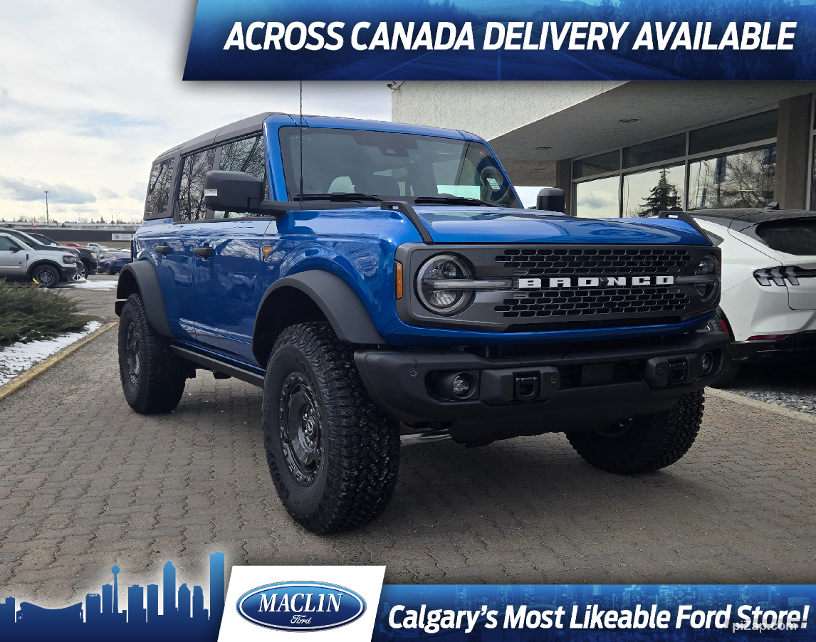 2025 Ford Bronco BADLANDS | SASQUATCH PKG | CO-PILOT360 | G.O.A.T.