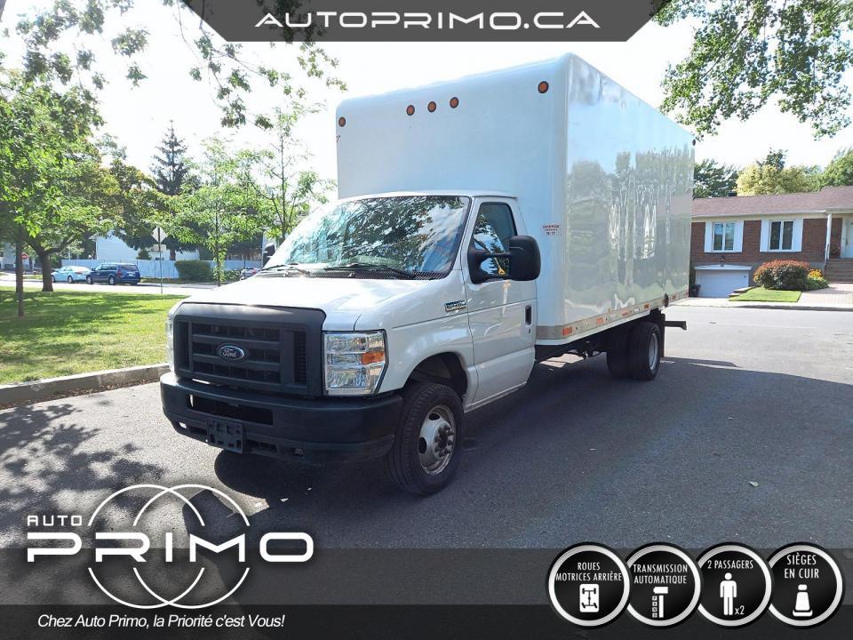 2019 Ford E-450 V10 6.8L Boite 16 Pieds Ramp Cube Cuir DRW