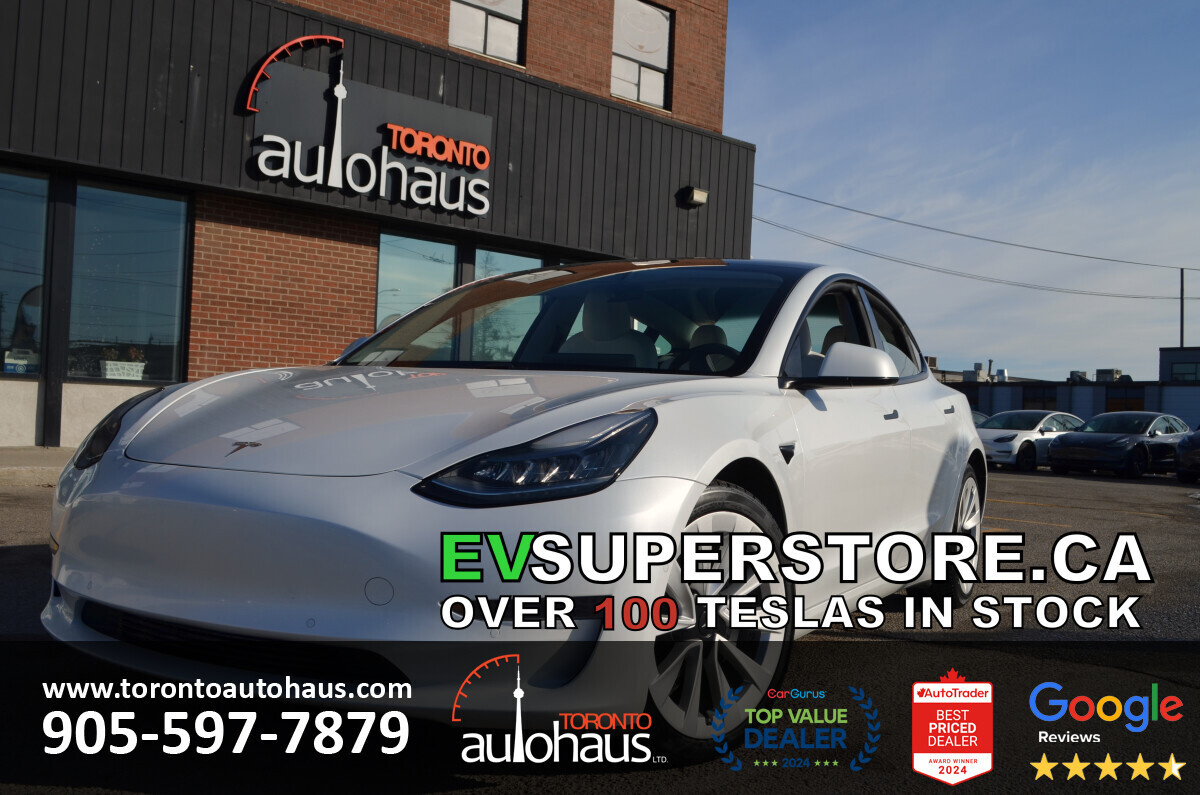 2021 Tesla Model 3 SR+ I OVER 100 TESLAS EVSUPERSTORE.CA