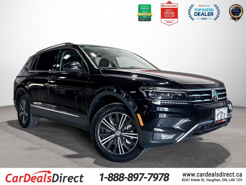 2020 Volkswagen Tiguan Highline 4MOTION/R Line/Leather/Sunroof/NAVI/Clean