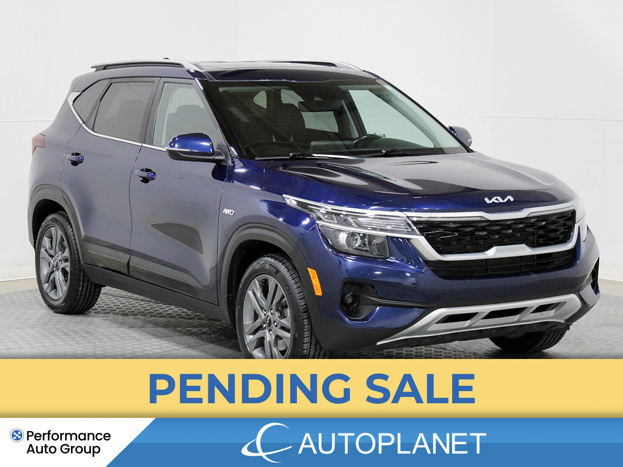 2022 Kia Seltos EX AWD, Back Up Cam, Sunroof, Heated Seats!