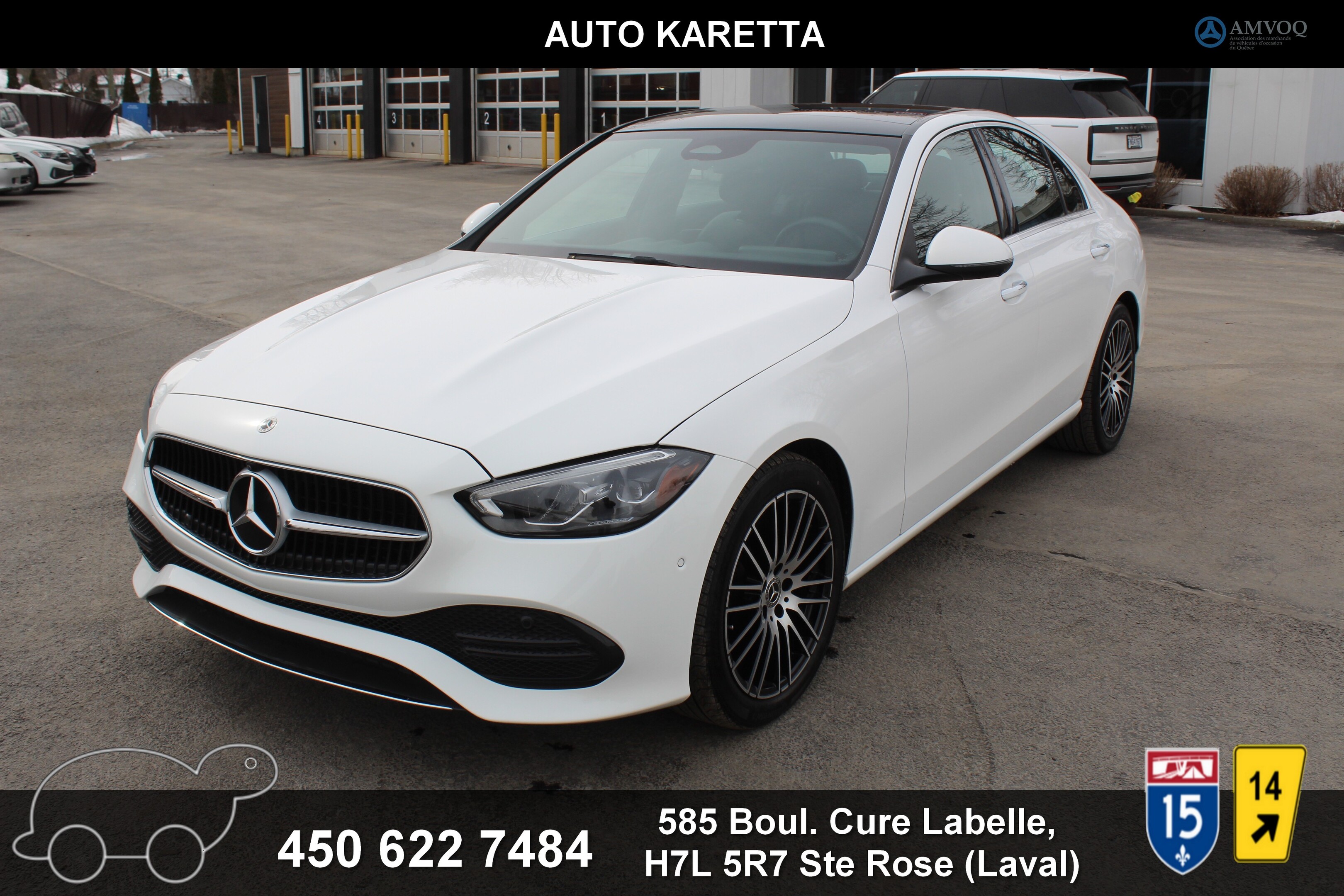 2023 Mercedes-Benz C-Class C300 4MATIC/PANORAMIC/NAVI/CAM 360/CLEAN CARFAX