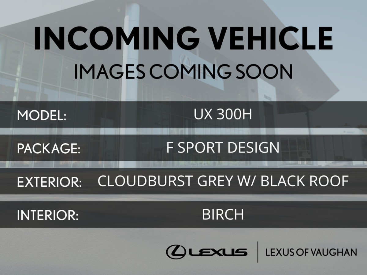 2025 Lexus UX 300H F Sport Design