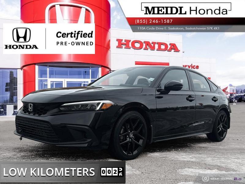 2022 Honda Civic Hatchback Sport  - ACCIDENT FREE - CERTIFIED & LOW KMS!!!