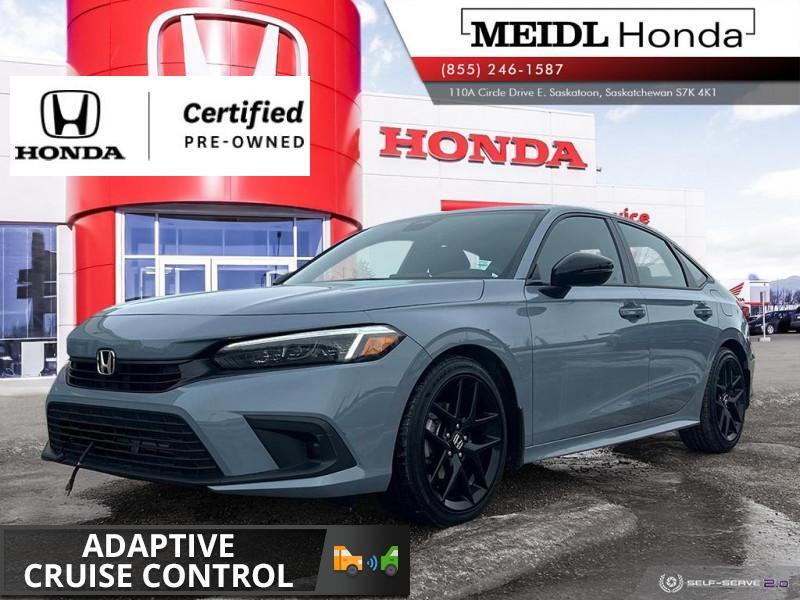 2023 Honda Civic Sedan Sport-B  - Honda Sensing Features - LOW KMS !!
