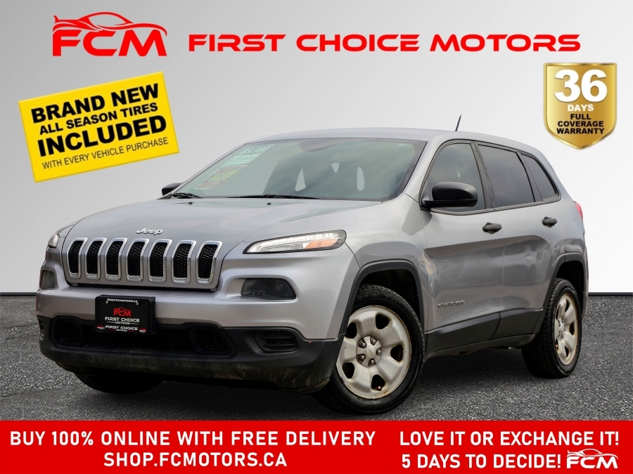 2016 Jeep Cherokee LATITUDE ~AUTOMATIC, FULLY CERTIFIED WITH WARRANTY