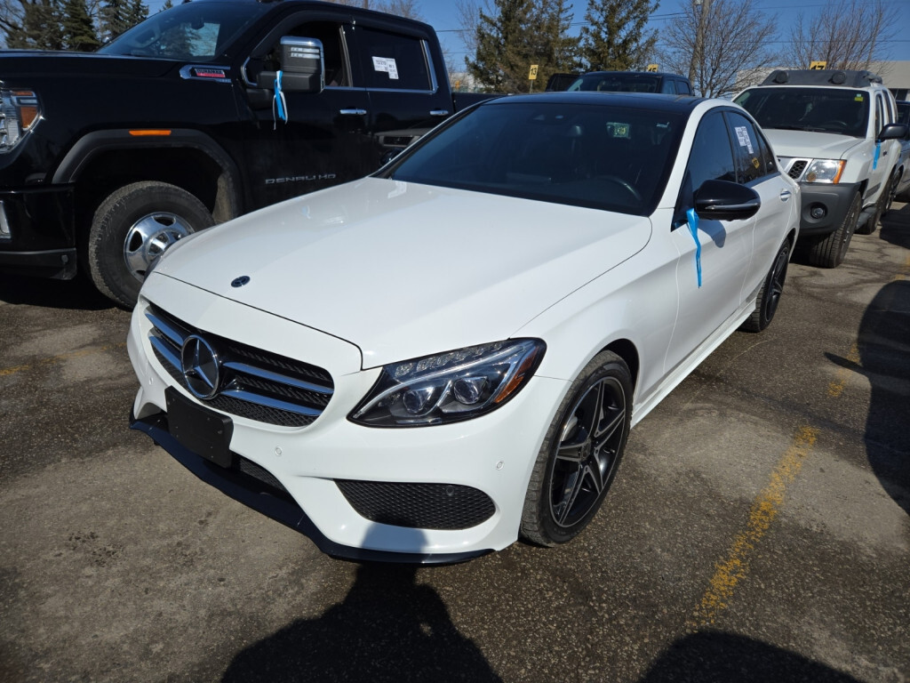 2018 Mercedes-Benz C-Class C300 / Premium Plus Pkg / Sport Night Pkg / Naviga