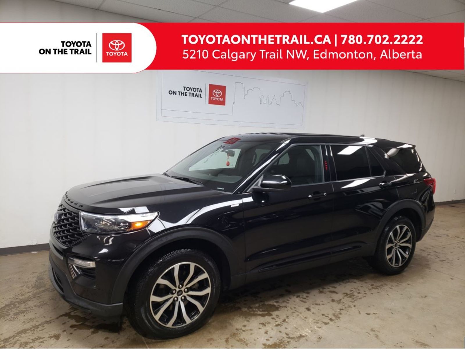 2022 Ford Explorer ST-LINE; LEATHER, 4WD, HEATED SEATS/WHEEL, ADAPTIV