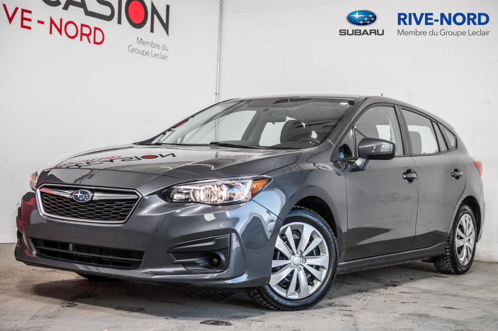 2019 Subaru Impreza 2.0i Convenience BLUETOOTH+CAM.RECUL+REG.VITESSE