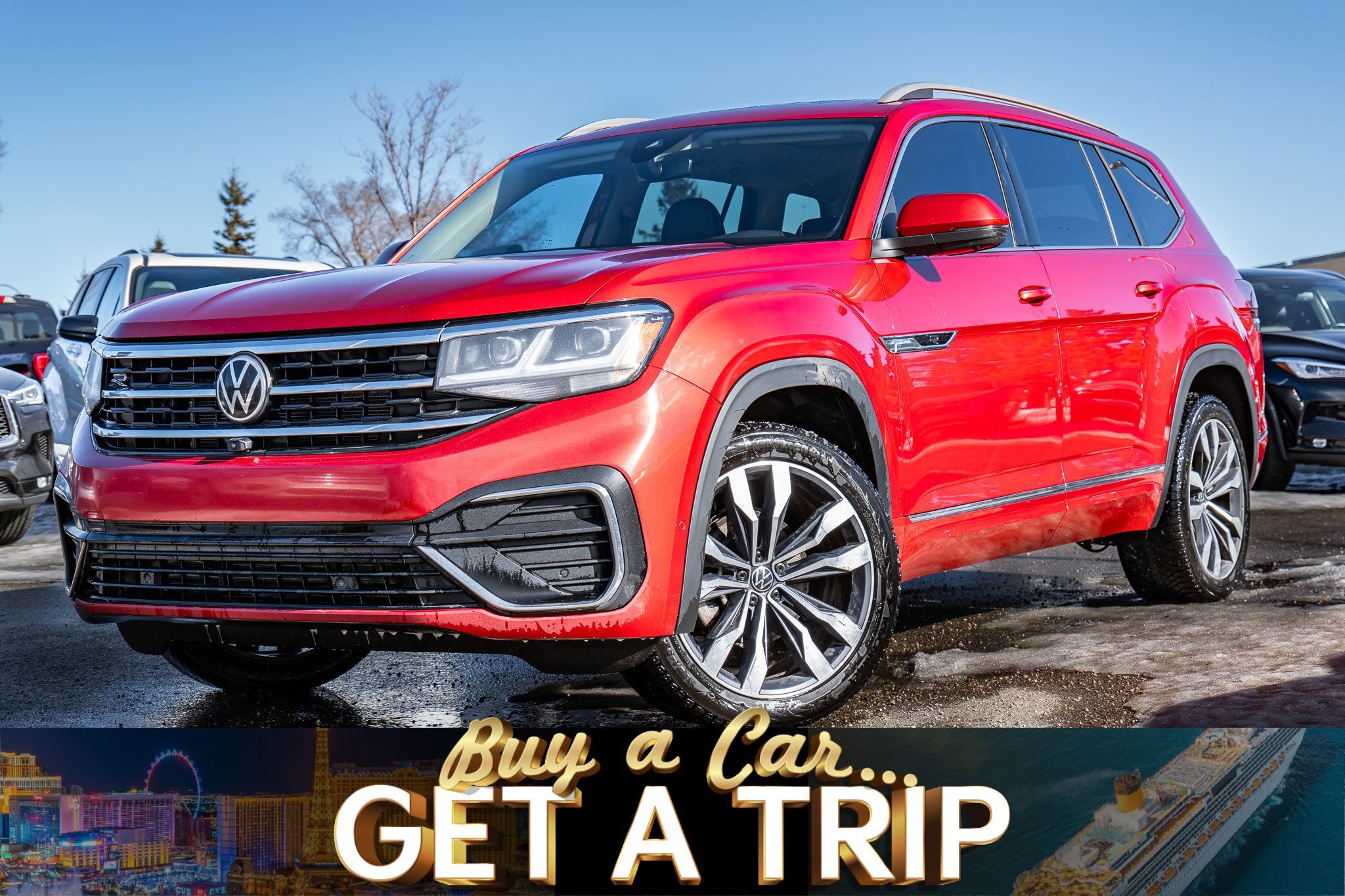 2021 Volkswagen Atlas Execline R LINE 4MOTION | 7 PASSANGER | LEATHER | 