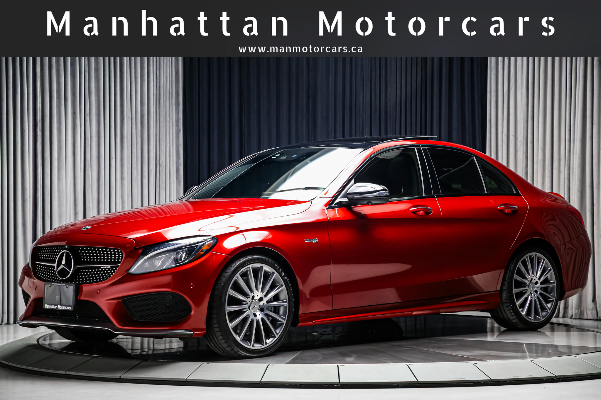 2018 Mercedes-Benz C-Class AMG C 43 SEDAN 4MATIC 362 HP |AMGEXHAUST|DESIGNO