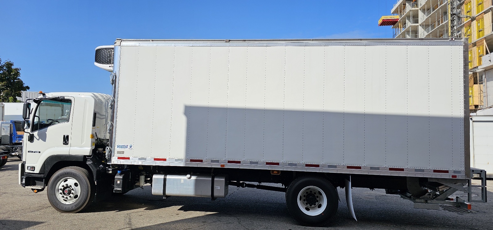 2025 Isuzu FVR 24 ft. reefer body & tailgate