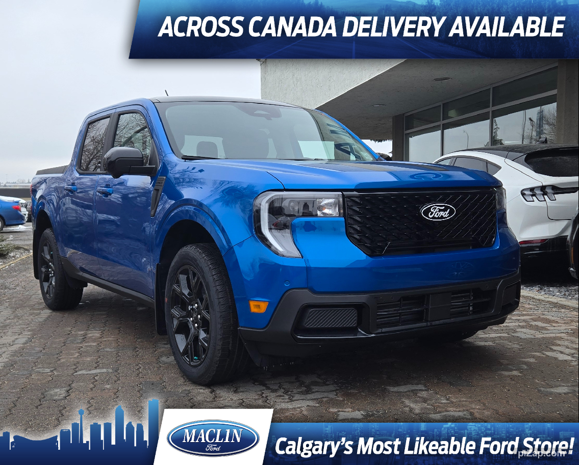 2025 Ford Maverick LARIAT | BLACK APP PKG | 4K TOW PKG | MOONROOF