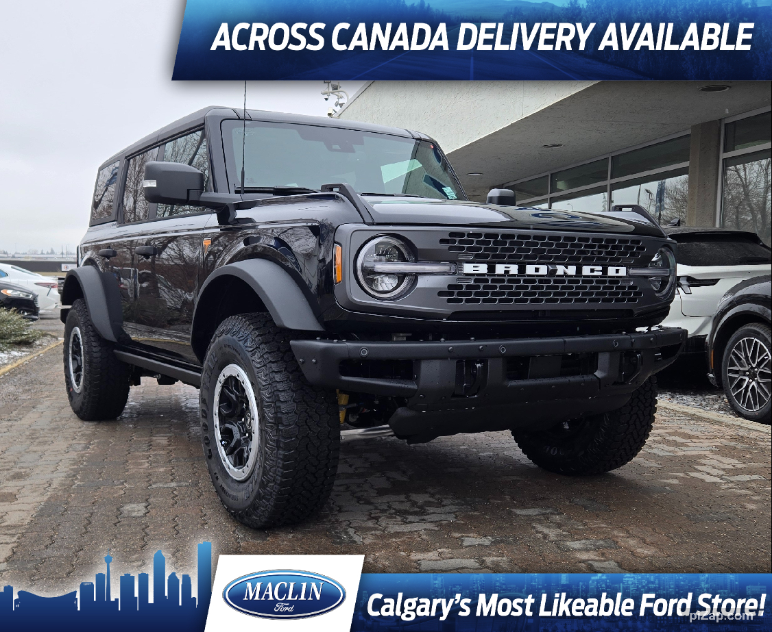 2025 Ford Bronco BADLANDS | SASQUATCH PKG | CO-PILOT360 | G.O.A.T.