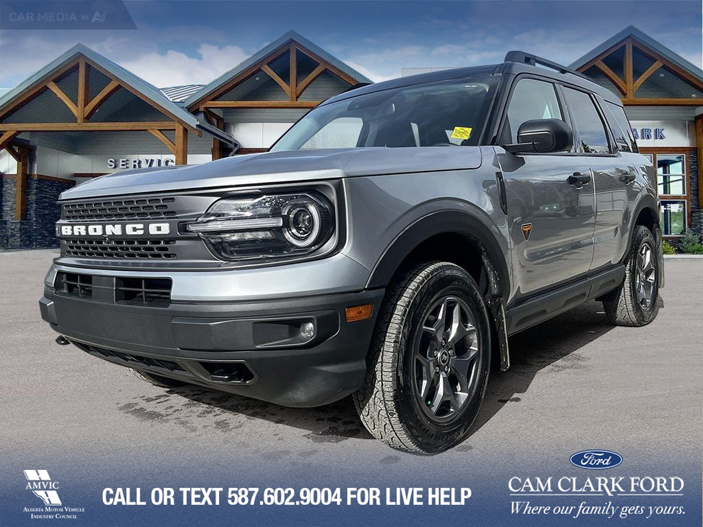 2023 Ford Bronco Sport Badlands HEATED SEATS* CARPLAY* TRAILER TOW* REAR 
