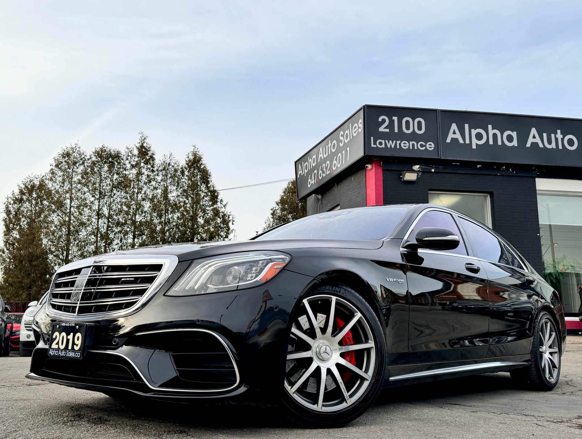 2019 Mercedes-Benz S-Class AMG S 63 4MATIC+ Sedan|603 HP|CARBON INT|HUD|RADAR