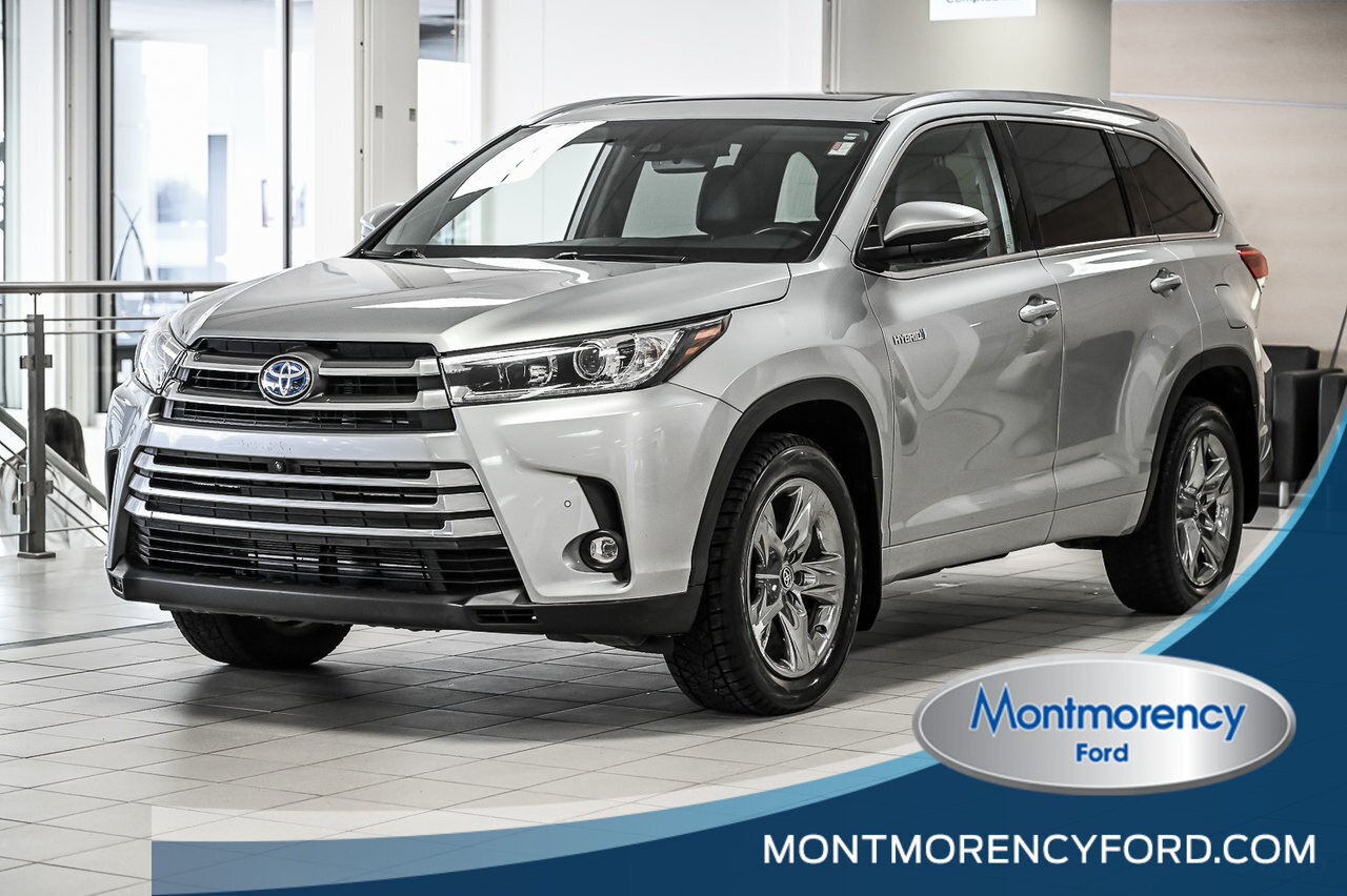 2019 Toyota Highlander Hybrid Limited | TOIT | NAVI | VOLANT CHAUFFANT | 