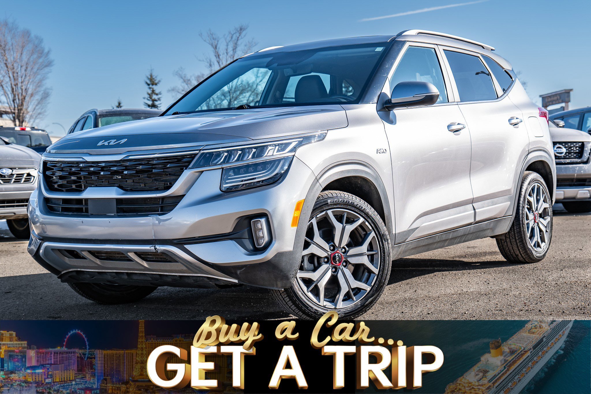 2022 Kia Seltos SX Turbo AWD | LEATHER | NAV | SUNROOF