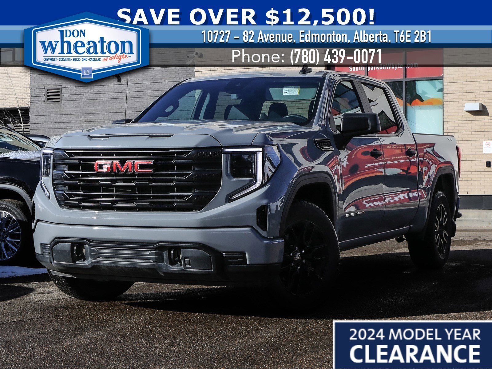 2024 GMC Sierra 1500 Pro Graphite Edition Crew 4x4 V8 Leather Rear Came