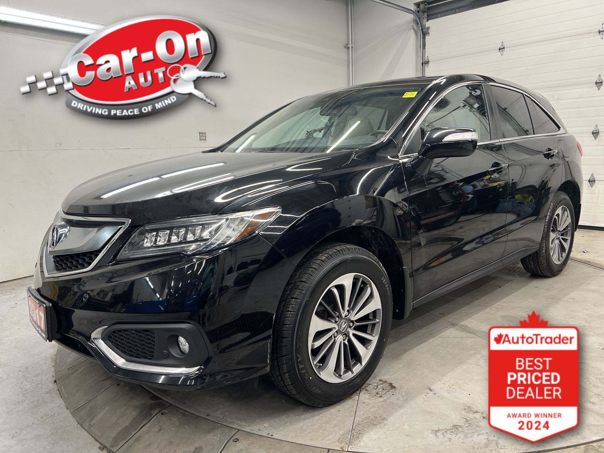 2017 Acura RDX ELITE AWD | COOLED LEATHER | SUNROOF | LOW KMS!