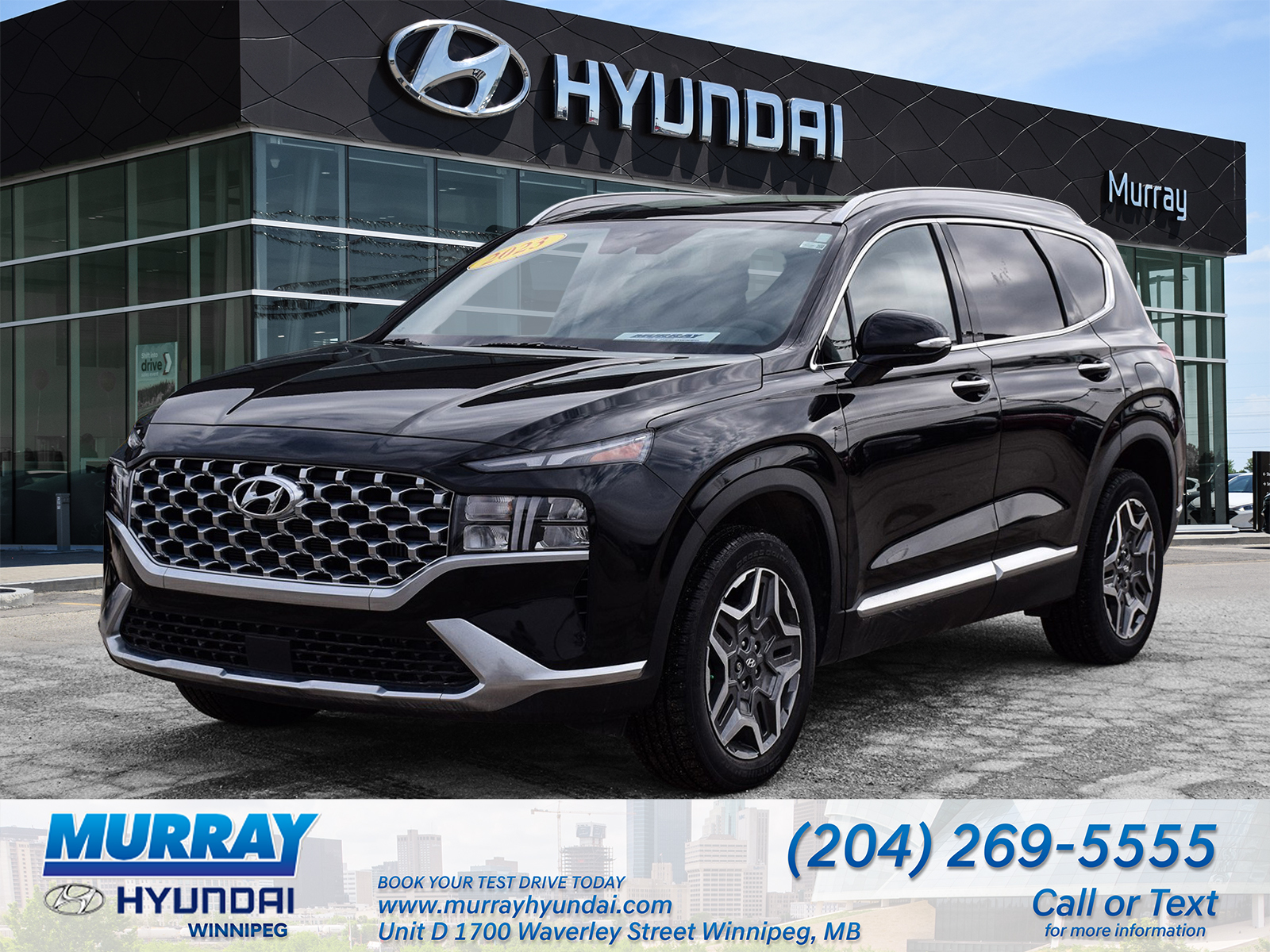 2023 Hyundai Santa Fe Hybrid Luxury AWD | 5.49% Available
