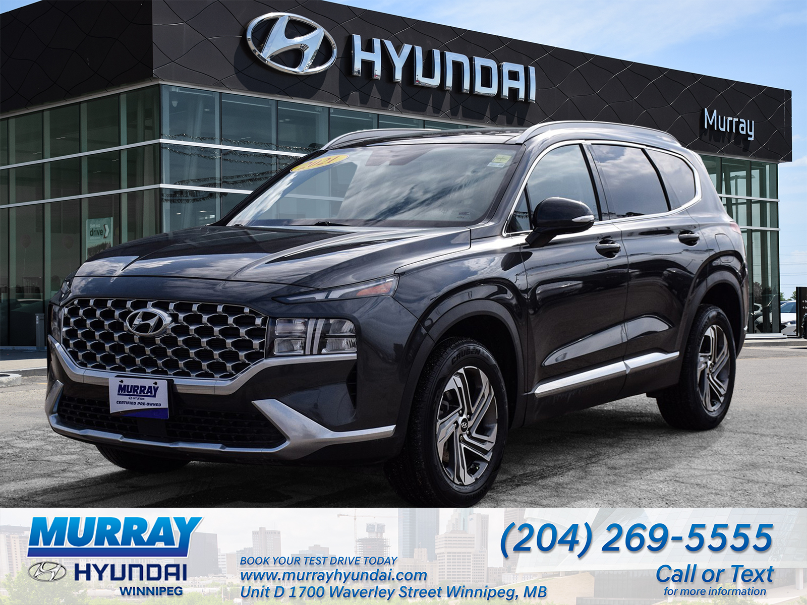 2021 Hyundai Santa Fe Preferred AWD w-Trend Package | 5.49% Available 