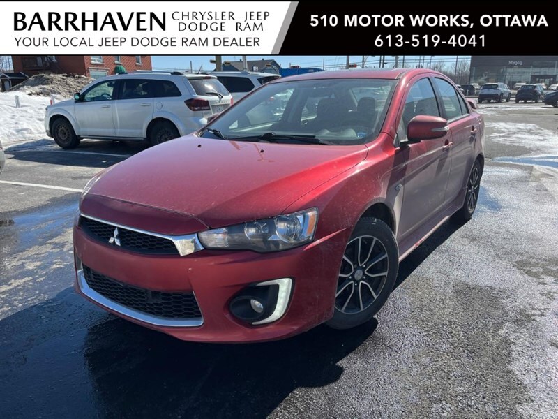 2017 Mitsubishi Lancer SE LTD | Sunroof | 5-Speed | Ultra Low KM's